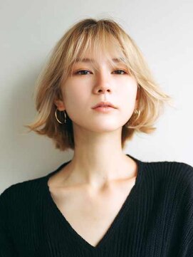 シェル 立川(shell) くびレイヤーエモージュグレージュカラーくびれショート【立川】