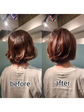 アミエ 大和店(ami e) ヘアエステコース+カラー+カット・髪質改善・縮毛矯正・白髪染め