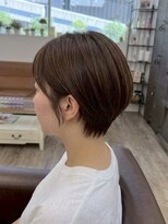 エルズ 大宮店(ailes) 大宮/ミルクティーブロンド/ダークブルー/デジタルパーマ