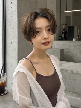モードケイズトウキョウ 銀座店(MODEK'S TOKYO) 大人のニュアンスパーマ/レイヤー/顔周り/ショート/ボブ/銀座駅