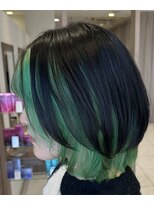 アッシュ 洋光台店(Ash) 洋光台ブリーチ複雑履歴ダブルカラー白髪ぼかしハイライト