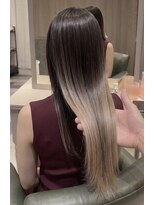 ランソ 新宿(RUNSO) グレージュ×髪質改善
