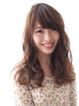 ヒップスデコ(Hip's deco) 【大宮Hip's】”deco”アイスベージュ×セミふわミディ☆