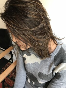 ムク(MUKU) たっぷりハイライトグレージュ