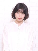 カグヤ ヘアーリンク 森小路店(華月 Hair L.I.N.C.) こなれショートボブ×レッドブラウン