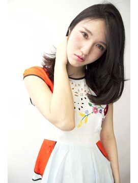 オーガニック アトリエ 大宮(organic+atelier) 重めミディアムスタイル×大宮×エヌドット×イルミナカラー