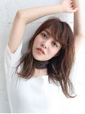 ほの甘ヘルシー×フォギーベージュ×ほつれウェーブ