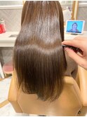 マチルダボブ×インナーグレージュ【髪質改善/縮毛矯正】
