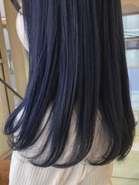 コード 四条河原町駅店(CHORD)&nbsp;京都　河原町美容室　ネイビーブルーカラー　ブルーアッシュ