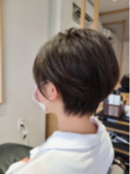 ヘアサロン R3の写真/ショート＆ボブにするなら〈hair salon R3〉にお任せ！周りと差がつくショート★お家でのお手入れも簡単◎