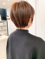 キャアリー(Caary) 福山市　丸みショートボブ　ショートヘア人気キャアリーcaary