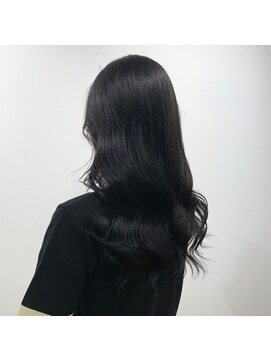 モルニ(MORNI) ブルーブラック_ヌナボブ チャンモリ ボブルフ