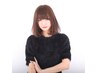 【特許取得小顔カット】+リタッチカラー