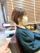 トト 船橋店(toto.)&nbsp;黒髪/グレーベージュ/レイヤーロング/前髪パーマ[西船橋/津田沼]