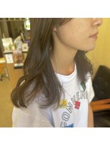 アルマヘアー(Alma hair by murasaki)&nbsp;◎アッシュカラーにブルーインナーカラー◎