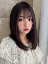 ロンド アンブル 四条烏丸(Lond ambre)&nbsp;思わず見惚れるリラクシーな魅力のストレートヘア