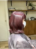 残留無しピンク