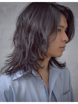 クリーク ボイス ヘアー 東原店(CLIQUE voice hair) ロングレイヤーウルフ アンニュイパーマ