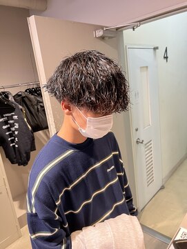 キャンディ 横浜(CANDY) 【岸本泰芽指名】刈り上げマッシュ/波巻きスパイラル