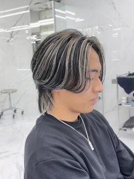 メンズヘアセンス 渋谷(MEN'S HAIR SENSE) カルマパーマ/ウルフ/マッシュパーマ/ハイライト/渋谷