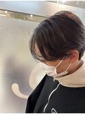 【園田/グレージュカラー】メンズブリーチカラー