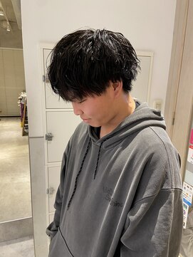 フリーラ 表参道(freera) メンズマッシュ波巻きパーマ