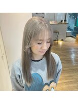 エヌプラス(N+)&nbsp;ホワイトグレージュカラー