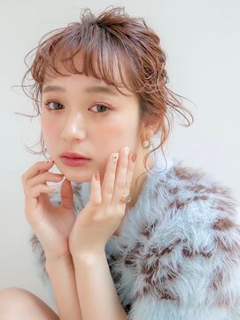 ロンド ロワール 門前仲町(Lond Loire) 韓国カール/顔周りレイヤーカット/ブリーチなし◎シアカラー