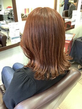 ヘアークリエイション クラフト(HAIRCREATION CRAFT) 明るめ カラー 暖色系カラー