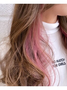 キーゴ 博多(KY-GO.) inner color pink 【インナーカラーピンク】