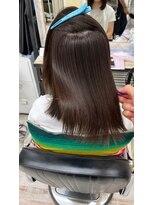 極ツヤ酸性ジェルストレート5 beforeafter【杵淵雅也】
