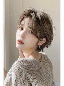 ルアナ(Luana) 大人毛流れショートスタイル