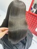 似合わせカット＋アルカリ酸熱髪質改善トリートメント