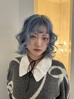 アルファバイオリカ(ALPHA by ORIKA)&nbsp;pail Blue ×brown