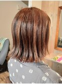 切りっぱなしボブ