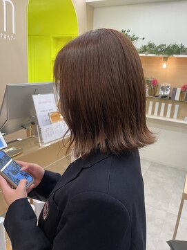 エイトヘアー(8 HAIR) ブラウンベージュ×ボブ