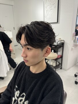 バース 梅田中崎町店(BIRTH) ニュアンスパーマセンターパートフェザーパーマ大阪パーマ