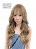 ルシア 京都四条河原町烏丸(LuciA)&nbsp;【レミー100%/54cm】シールエクステ× ミルクティベージュ