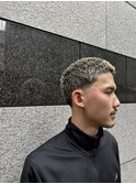 束感刈り上げビジネス七三ツーブロックアップバングmda