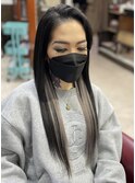 #インナー#エクステ#長さだし