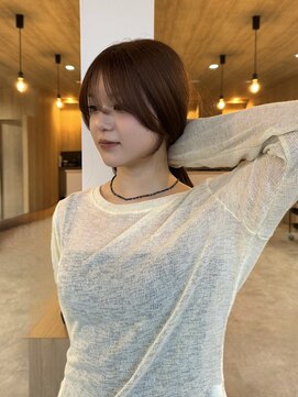 ミナリ(minari) 結んだ時に可愛い顔周り