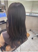 ブリーチなし透明感オリーブベージュ【上野】