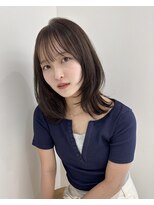 アンアミ シブヤ(Un ami shibuya)&nbsp;【Un ami】レイヤーカット/ミディアムレイヤー/フェイスレイヤー