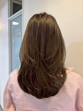 ムード(MOOD,) 暗めカラー/グランマッシュ[レイヤーカット/髪質改善/銀座]