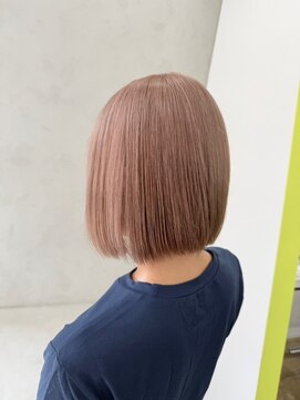 エッジ ヘア メイク(edge hair +make) カラー/ブリーチ/ダブルカラー/リタッチ/韓国/ハイライト/流山