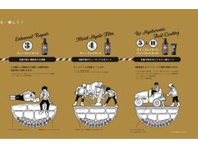 ステップ３増強補修（ぞうきょうほしゅう）ステップ４モヒストヒアロフィルム（キューティクル補修）