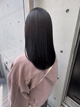 ディジョン 自由ヶ丘(Dijon) 韓国顔まわりレイヤーカットグレージュオリーブベージュブラウン