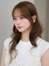 コア銀座メゾン(COA GINZA Maison) 髪質改善レイヤーカット前髪カット顔周りレイヤー暗めカラー銀座