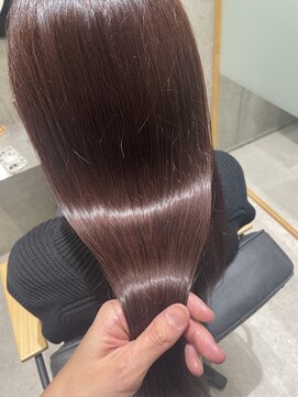 ジーナ 流山おおたかの森(Zina) 【透明感カラー】ピンクバイオレット