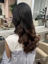 アミー 銀座(Ammy) #韓国風パーマ #コテ巻き風パーマ #ロングパーマ #パーマ